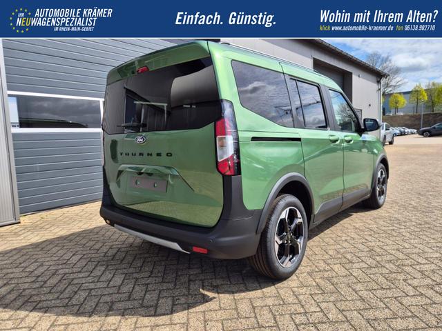 Ford Tourneo Courier 1.0 EcoBoost 125PS Active Teil-Leder Sitzheizung Lenkradheizung Klimaautomatik PDC v+h R&uuml;ckf.-Kamera ACC TWA Frontscheibe beheizb. Ford-Navi SYNC4 Apple CarPlay + Android Auto 