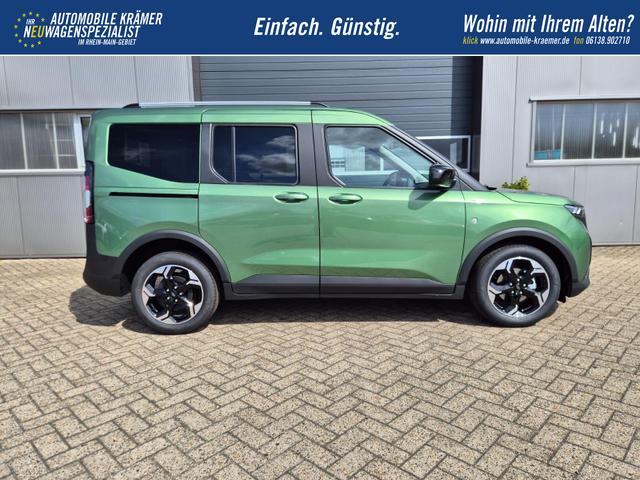 Ford Tourneo Courier 1.0 EcoBoost 125PS Active Teil-Leder Sitzheizung Lenkradheizung Klimaautomatik PDC v+h R&uuml;ckf.-Kamera ACC TWA Frontscheibe beheizb. Ford-Navi SYNC4 Apple CarPlay + Android Auto 