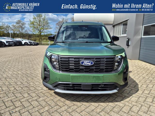 Ford Tourneo Courier 1.0 EcoBoost 125PS Active Teil-Leder Sitzheizung Lenkradheizung Klimaautomatik PDC v+h R&uuml;ckf.-Kamera ACC TWA Frontscheibe beheizb. Ford-Navi SYNC4 Apple CarPlay + Android Auto 