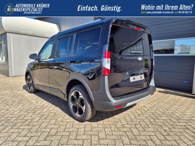 Ford Tourneo Courier 1.0 EcoBoost 125PS Active Teil-Leder Sitzheizung Lenkradheizung Klimaautomatik PDC v+h R&uuml;ckf.-Kamera ACC TWA Frontscheibe beheizb. Ford-Navi SYNC4 Apple CarPlay + Android Auto 