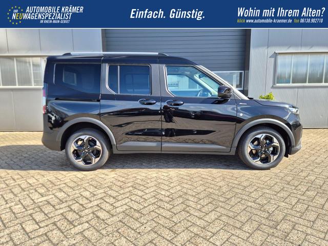 Ford Tourneo Courier 1.0 EcoBoost 125PS Active Teil-Leder Sitzheizung Lenkradheizung Klimaautomatik PDC v+h R&uuml;ckf.-Kamera ACC TWA Frontscheibe beheizb. Ford-Navi SYNC4 Apple CarPlay + Android Auto 