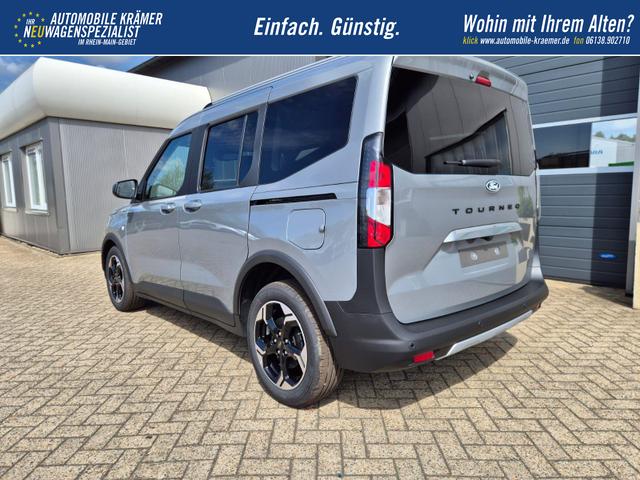 Ford Tourneo Courier 1.0 EcoBoost 125PS Active Teil-Leder Sitzheizung Lenkradheizung Klimaautomatik PDC v+h R&uuml;ckf.-Kamera ACC TWA Frontscheibe beheizb. Ford-Navi SYNC4 Apple CarPlay + Android Auto 