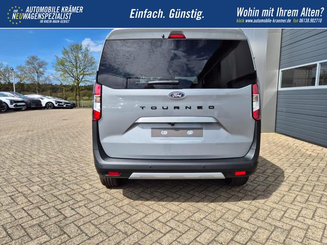 Ford Tourneo Courier 1.0 EcoBoost 125PS Active Teil-Leder Sitzheizung Lenkradheizung Klimaautomatik PDC v+h R&uuml;ckf.-Kamera ACC TWA Frontscheibe beheizb. Ford-Navi SYNC4 Apple CarPlay + Android Auto 