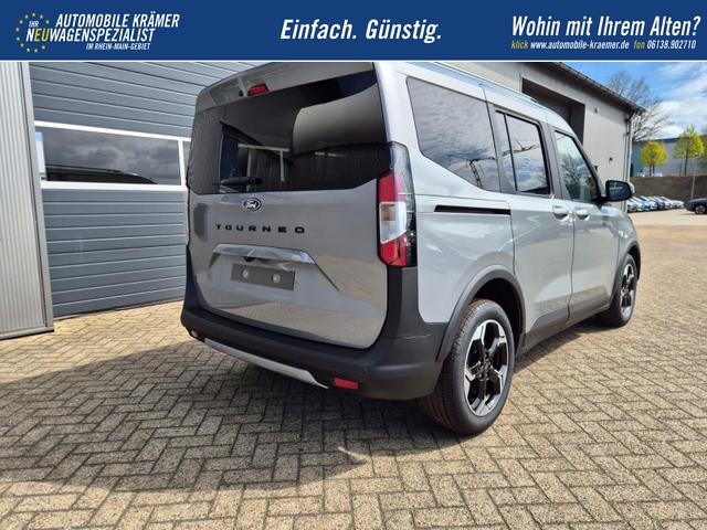 Ford Tourneo Courier 1.0 EcoBoost 125PS Active Teil-Leder Sitzheizung Lenkradheizung Klimaautomatik PDC v+h R&uuml;ckf.-Kamera ACC TWA Frontscheibe beheizb. Ford-Navi SYNC4 Apple CarPlay + Android Auto 