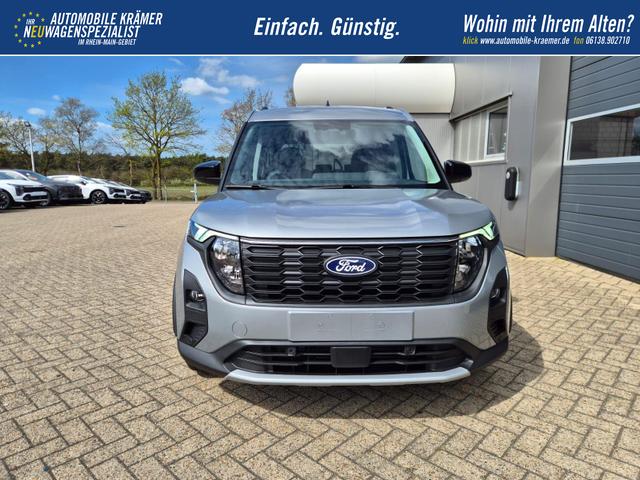 Ford Tourneo Courier 1.0 EcoBoost 125PS Active Teil-Leder Sitzheizung Lenkradheizung Klimaautomatik PDC v+h R&uuml;ckf.-Kamera ACC TWA Frontscheibe beheizb. Ford-Navi SYNC4 Apple CarPlay + Android Auto 
