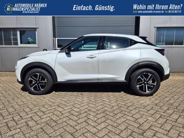 Nissan Juke 1.0 DIG-T 114PS N-Connecta Teil-Leder Klimaautomatik PDC v+h R&uuml;ckf.Kamera Bluetooth Touchscreen Apple CarPlay Android Auto 17"LM 