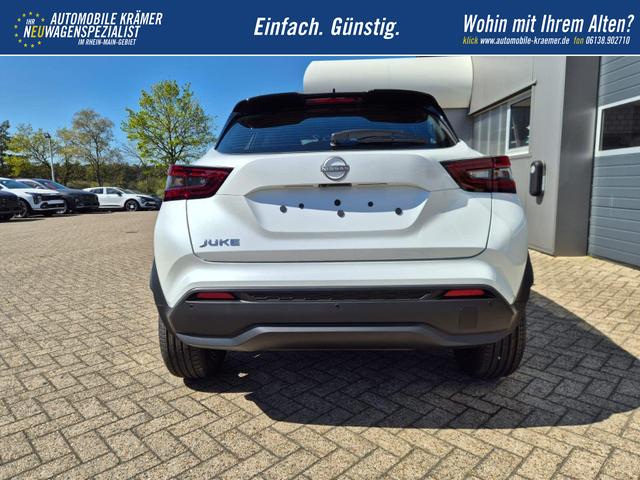 Nissan Juke 1.0 DIG-T 114PS N-Connecta Teil-Leder Klimaautomatik PDC v+h R&uuml;ckf.Kamera Bluetooth Touchscreen Apple CarPlay Android Auto 17"LM 