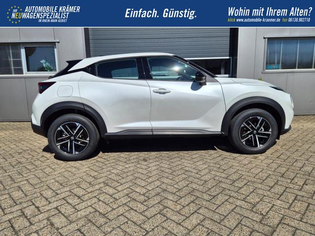 Nissan Juke 1.0 DIG-T 114PS N-Connecta Teil-Leder Klimaautomatik PDC v+h R&uuml;ckf.Kamera Bluetooth Touchscreen Apple CarPlay Android Auto 17"LM 