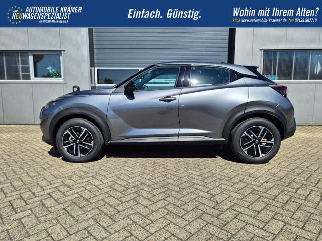 Nissan Juke 1.0 DIG-T 114PS N-Connecta Teil-Leder Klimaautomatik PDC v+h R&uuml;ckf.Kamera Bluetooth Touchscreen Apple CarPlay Android Auto 17"LM 