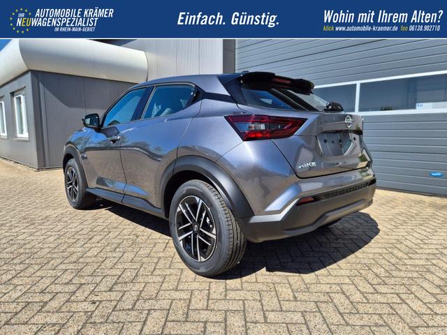 Nissan Juke 1.0 DIG-T 114PS N-Connecta Teil-Leder Klimaautomatik PDC v+h R&uuml;ckf.Kamera Bluetooth Touchscreen Apple CarPlay Android Auto 17"LM 
