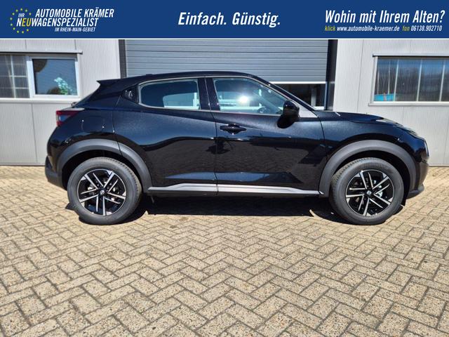 Nissan Juke 1.0 DIG-T 114PS N-Connecta Sitzheizung Lenkradheizung Teil-Leder Klimaautomatik PDC v+h R&uuml;ckf.Kamera Bluetooth Touchscreen Apple CarPlay Android Auto 17"LM 