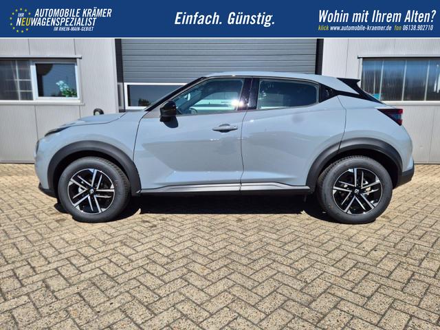 Nissan Juke 1.0 DIG-T 114PS N-Connecta Teil-Leder Klimaautomatik PDC v+h R&uuml;ckf.Kamera Bluetooth Touchscreen Apple CarPlay Android Auto 17"LM 