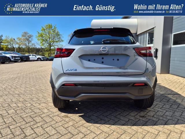 Nissan Juke 1.0 DIG-T 114PS N-Connecta Teil-Leder Klimaautomatik PDC v+h R&uuml;ckf.Kamera Bluetooth Touchscreen Apple CarPlay Android Auto 17"LM 