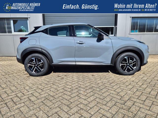 Nissan Juke 1.0 DIG-T 114PS N-Connecta Sitzheizung Lenkradheizung Teil-Leder Klimaautomatik PDC v+h R&uuml;ckf.Kamera Bluetooth Touchscreen Apple CarPlay Android Auto 17"LM 