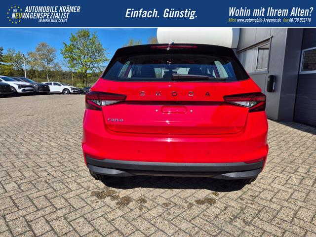 Skoda Fabia 1.0 TSI 95PS Selection 5-t&uuml;rig R&uuml;ckf.Kamera Parksensoren Sitzheizung Multifunktionslenkrad Klima Skoda-Radio Bluetooth Touchscreen Tempomat Nebelsch. Apple CarPlay + Android Auto 