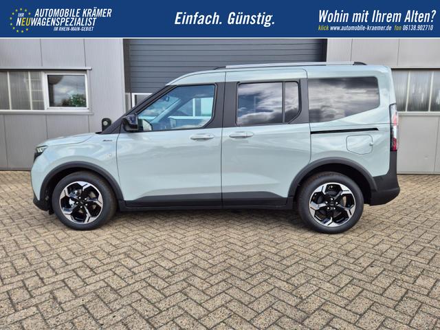 Ford Tourneo Courier 1.0 EcoBoost 125PS Active Teil-Leder Sitzheizung Lenkradheizung Klimaautomatik PDC v+h R&uuml;ckf.-Kamera ACC TWA Frontscheibe beheizb. Ford-Navi SYNC4 Apple CarPlay + Android Auto 