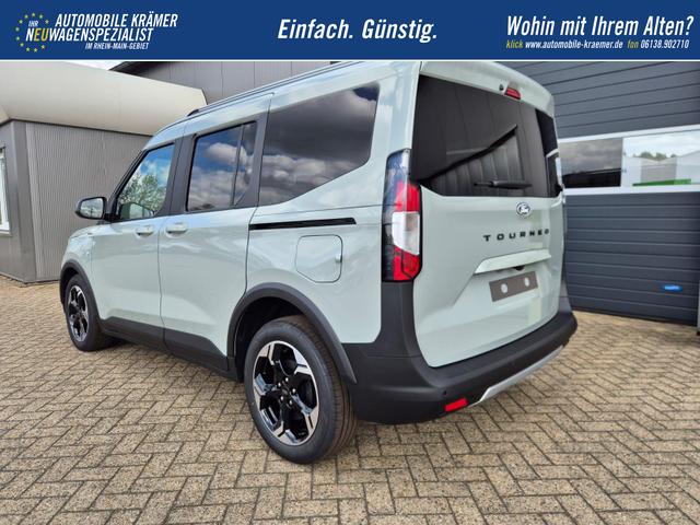 Ford Tourneo Courier 1.0 EcoBoost 125PS Active Teil-Leder Sitzheizung Lenkradheizung Klimaautomatik PDC v+h R&uuml;ckf.-Kamera ACC TWA Frontscheibe beheizb. Ford-Navi SYNC4 Apple CarPlay + Android Auto 