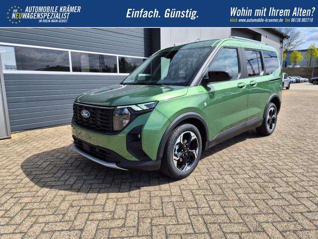 Ford Tourneo Courier 1.0 EcoBoost 125PS Active Teil-Leder Sitzheizung Lenkradheizung Klimaautomatik PDC v+h R&uuml;ckf.-Kamera ACC TWA Frontscheibe beheizb. Ford-Navi SYNC4 Apple CarPlay + Android Auto 