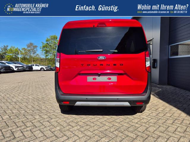 Ford Tourneo Courier 1.0 EcoBoost 125PS Active Teil-Leder Sitzheizung Lenkradheizung Klimaautomatik PDC v+h R&uuml;ckf.-Kamera ACC TWA Frontscheibe beheizb. Ford-Navi SYNC4 Apple CarPlay + Android Auto 