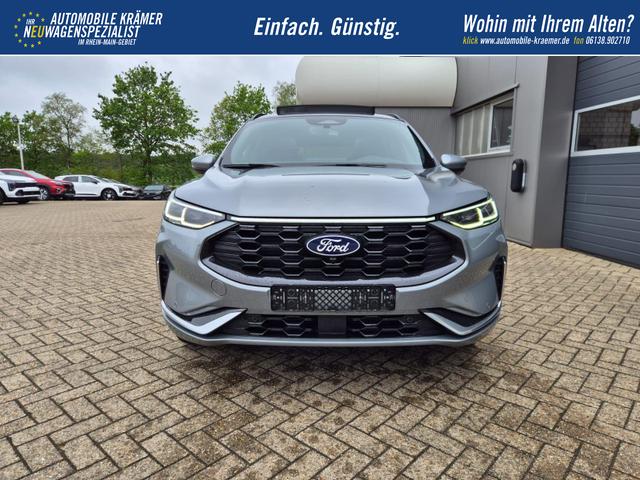 Ford Kuga ST-Line X 243PS PHEV Automatik Matrix-LED schwenkb. AHK elektr. PanoDach Sitzheizung v+h Lenkradheizung Frontscheibe beheizb. Navi SYNC4 Apple CarPlay Android Auto Touchscreen PDC 4xKamera 2xKeyless B+O Sound 19"LM vollelektr. Reichweite 65KM 
