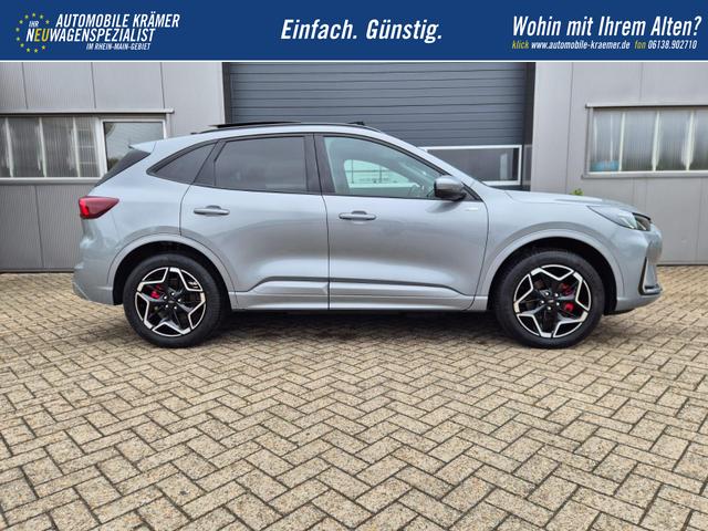 Ford Kuga ST-Line X 243PS PHEV Automatik Matrix-LED schwenkb. AHK elektr. PanoDach Sitzheizung v+h Lenkradheizung Frontscheibe beheizb. Navi SYNC4 Apple CarPlay Android Auto Touchscreen PDC 4xKamera 2xKeyless B+O Sound 19"LM vollelektr. Reichweite 65KM 