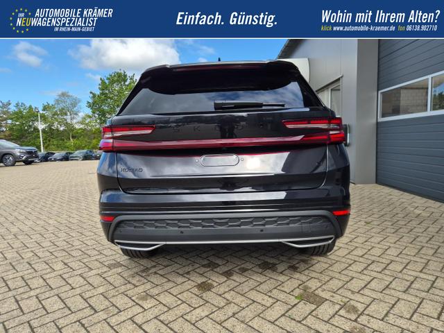 Skoda Kodiaq Sportline 1.5 TSI 204PS PHEV DSG schwenkb. AHK elektr. PanoDach Alcantara PDC v+h 360&deg;Kamera CANTON Sound Sitzheizung Lenkradheizung Navi Apple CarPlay Android Auto 2xKeyless 19"LM vollelektr. Reichweite 116KM 