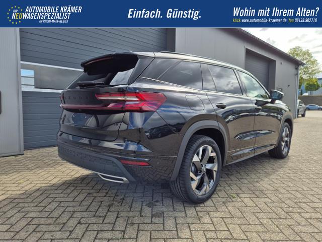 Skoda Kodiaq Sportline 1.5 TSI 204PS PHEV DSG schwenkb. AHK elektr. PanoDach Alcantara PDC v+h 360&deg;Kamera CANTON Sound Sitzheizung Lenkradheizung Navi Apple CarPlay Android Auto 2xKeyless 19"LM vollelektr. Reichweite 116KM 