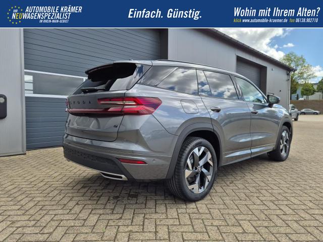 Skoda Kodiaq Sportline 1.5 TSI 204PS PHEV DSG schwenkb. AHK elektr. PanoDach Alcantara PDC v+h 360&deg;Kamera CANTON Sound Sitzheizung Lenkradheizung Navi Apple CarPlay Android Auto 2xKeyless 19"LM vollelektr. Reichweite 116KM 