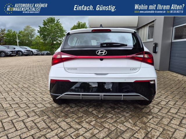 Hyundai i20 1.0 T-GDI 90PS Automatik 5-T&uuml;rer Sitzheizung Lenkradheizung R&uuml;ckf.Kamera PDC Klima Apple CarPlay Android Auto Tempomat Touchscreen 