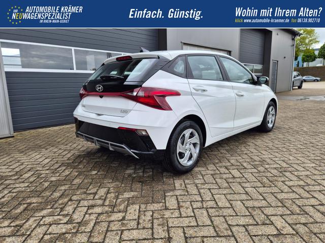 Hyundai i20 1.0 T-GDI 90PS Automatik 5-T&uuml;rer Sitzheizung Lenkradheizung R&uuml;ckf.Kamera PDC Klima Apple CarPlay Android Auto Tempomat Touchscreen 