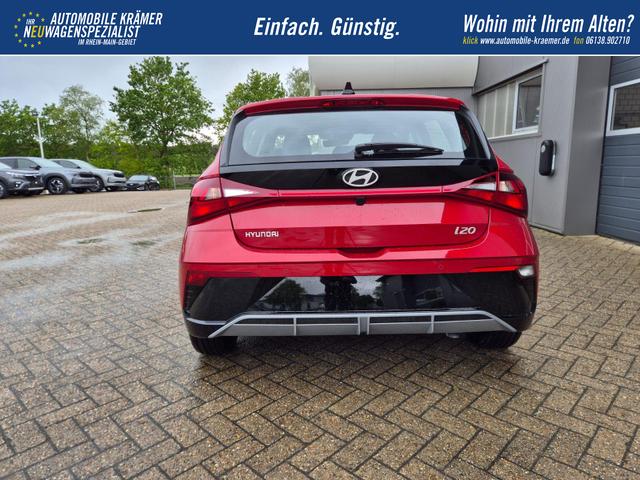 Hyundai i20 1.0 T-GDI 90PS Automatik 5-T&uuml;rer Sitzheizung Lenkradheizung R&uuml;ckf.Kamera PDC Klima Apple CarPlay Android Auto Tempomat Touchscreen 