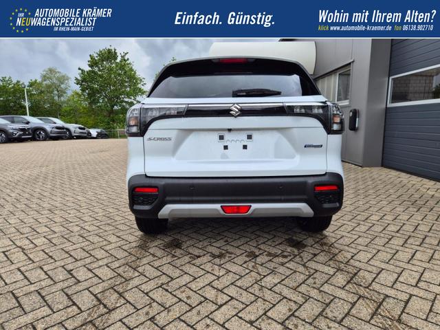 Suzuki S-Cross Comfort+ 110PS MHEV 4x4 ALLGRIP 1.4 Boosterjet Teilleder Navi Klimaautomatik Sitzheizung ACC PDC v+h 4x Kamera Suzuki-Radio Apple CarPlay Android Auto Touchscreen 2xKeyless 17-LM 