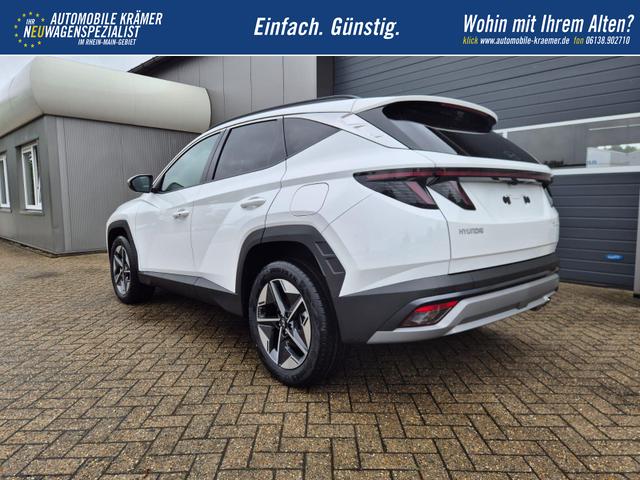 Hyundai TUCSON Trend 1.6 T-GDI 150PS Automatik TZ 2026 Teil-Leder Sitzheizung v+h Lenkradheizung Klimaautomatik Navi Touchscreen DAB+ Apple CarPlay + Android Auto PDC R&uuml;ckf.-Kamera Matrix-LED-Scheinw. 