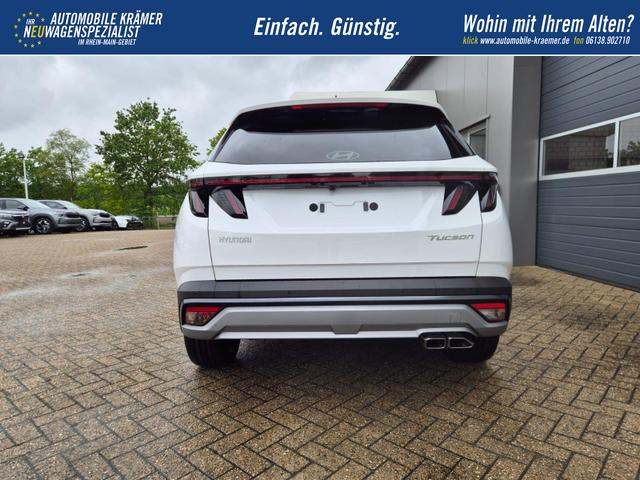 Hyundai TUCSON Trend 1.6 T-GDI 150PS Automatik TZ 2026 Teil-Leder Sitzheizung v+h Lenkradheizung Klimaautomatik Navi Touchscreen DAB+ Apple CarPlay + Android Auto PDC R&uuml;ckf.-Kamera Matrix-LED-Scheinw. 