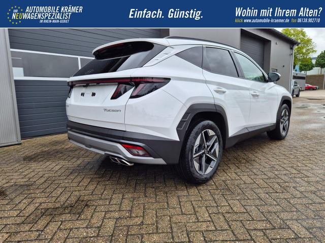 Hyundai TUCSON Trend 1.6 T-GDI 150PS Automatik TZ 2026 Teil-Leder Sitzheizung v+h Lenkradheizung Klimaautomatik Navi Touchscreen DAB+ Apple CarPlay + Android Auto PDC R&uuml;ckf.-Kamera Matrix-LED-Scheinw. 