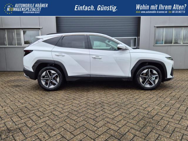Hyundai TUCSON Trend 1.6 T-GDI 150PS Automatik TZ 2026 Teil-Leder Sitzheizung v+h Lenkradheizung Klimaautomatik Navi Touchscreen DAB+ Apple CarPlay + Android Auto PDC R&uuml;ckf.-Kamera Matrix-LED-Scheinw. 