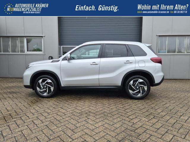 Suzuki Vitara Comfort+ 110PS MHEV 4x4 ALLGRIP 1.4 Boosterjet Allrad Teilleder mit Alcantara Navi Klimaautomatik Sitzheizung ACC PDC v+h R&uuml;ckf.Kamera Suzuki-Radio Apple CarPlay Android Auto Touchscreen 2xKeyless 17-LM 