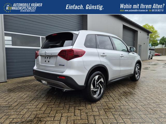 Suzuki Vitara Comfort+ 110PS MHEV 4x4 ALLGRIP 1.4 Boosterjet Allrad Teilleder mit Alcantara Navi Klimaautomatik Sitzheizung ACC PDC v+h R&uuml;ckf.Kamera Suzuki-Radio Apple CarPlay Android Auto Touchscreen 2xKeyless 17-LM 