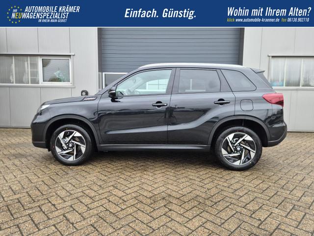 Suzuki Vitara Comfort+ 110PS MHEV 4x4 ALLGRIP 1.4 Boosterjet Allrad Teilleder mit Alcantara Navi Klimaautomatik Sitzheizung ACC PDC v+h R&uuml;ckf.Kamera Suzuki-Radio Apple CarPlay Android Auto Touchscreen 2xKeyless 17-LM 