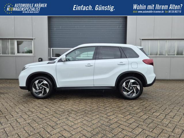Suzuki Vitara Comfort+ 110PS MHEV 4x4 ALLGRIP 1.4 Boosterjet Allrad Teilleder mit Alcantara Navi Klimaautomatik Sitzheizung ACC PDC v+h R&uuml;ckf.Kamera Suzuki-Radio Apple CarPlay Android Auto Touchscreen 2xKeyless 17-LM 