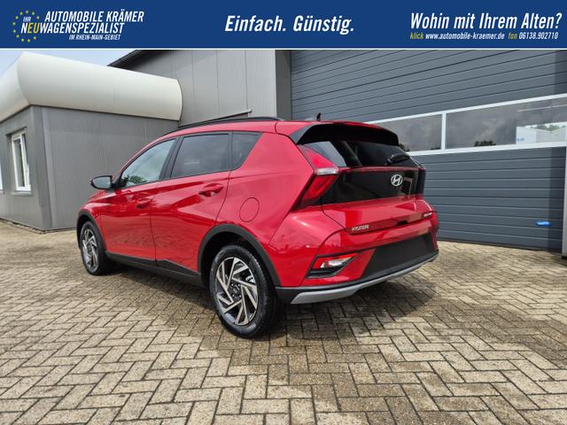 Hyundai BAYON Trend 1.0 T-GDI 90PS Klimaautomatik R&uuml;ckf.Kamera Parksensoren Sitzheizung Lenkradheizung Bluetooth Touchscreen Tempomat Apple CarPlay + Android Auto 16"LM 