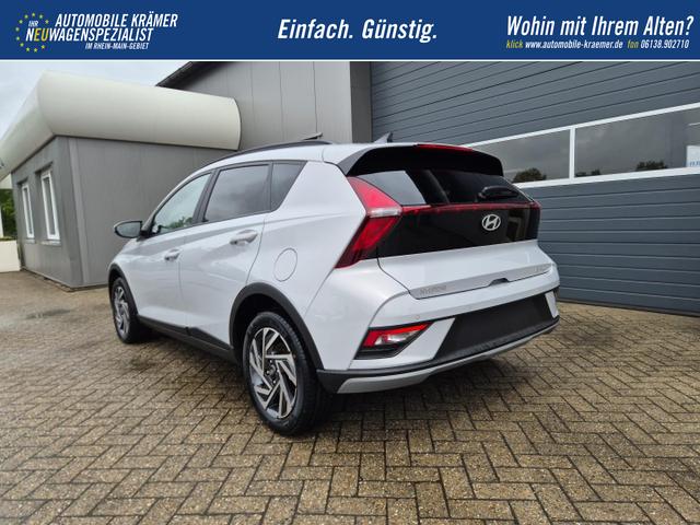 Hyundai BAYON Trend 1.0 T-GDI 90PS Klimaautomatik R&uuml;ckf.Kamera Parksensoren Sitzheizung Lenkradheizung Bluetooth Touchscreen Tempomat Apple CarPlay + Android Auto 16"LM 