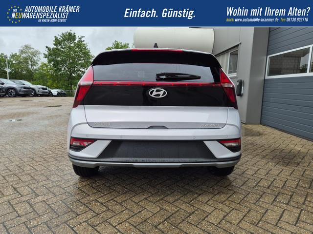 Hyundai BAYON Trend 1.0 T-GDI 90PS Klimaautomatik R&uuml;ckf.Kamera Parksensoren Sitzheizung Lenkradheizung Bluetooth Touchscreen Tempomat Apple CarPlay + Android Auto 16"LM 