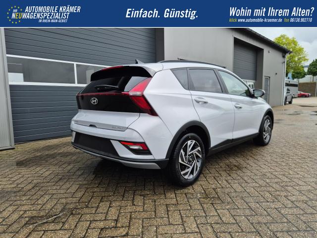 Hyundai BAYON Trend 1.0 T-GDI 90PS Klimaautomatik R&uuml;ckf.Kamera Parksensoren Sitzheizung Lenkradheizung Bluetooth Touchscreen Tempomat Apple CarPlay + Android Auto 16"LM 