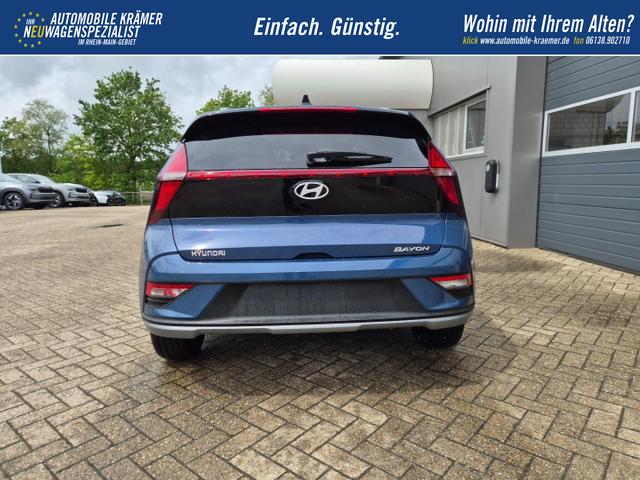 Hyundai BAYON Trend 1.0 T-GDI 90PS Automatik Klimaautomatik R&uuml;ckf.Kamera Parksensoren Sitzheizung Lenkradheizung Bluetooth Touchscreen Tempomat Apple CarPlay + Android Auto 16"LM 
