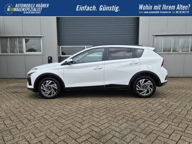 Hyundai BAYON Trend 1.0 T-GDI 90PS Automatik Klimaautomatik R&uuml;ckf.Kamera Parksensoren Sitzheizung Lenkradheizung Bluetooth Touchscreen Tempomat Apple CarPlay + Android Auto 16"LM 