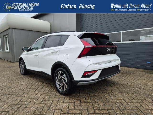Hyundai BAYON Trend 1.0 T-GDI 90PS Automatik Klimaautomatik R&uuml;ckf.Kamera Parksensoren Sitzheizung Lenkradheizung Bluetooth Touchscreen Tempomat Apple CarPlay + Android Auto 16"LM 