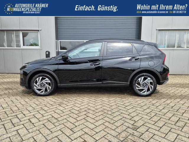 Hyundai BAYON Trend 1.0 T-GDI 90PS Automatik Klimaautomatik R&uuml;ckf.Kamera Parksensoren Sitzheizung Lenkradheizung Bluetooth Touchscreen Tempomat Apple CarPlay + Android Auto 16"LM 
