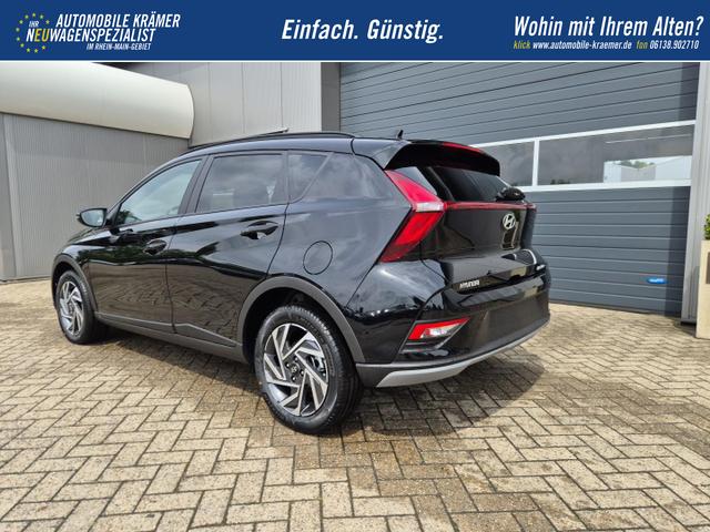 Hyundai BAYON Trend 1.0 T-GDI 90PS Automatik Klimaautomatik R&uuml;ckf.Kamera Parksensoren Sitzheizung Lenkradheizung Bluetooth Touchscreen Tempomat Apple CarPlay + Android Auto 16"LM 