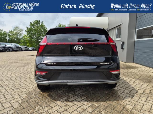 Hyundai BAYON Trend 1.0 T-GDI 90PS Automatik Klimaautomatik R&uuml;ckf.Kamera Parksensoren Sitzheizung Lenkradheizung Bluetooth Touchscreen Tempomat Apple CarPlay + Android Auto 16"LM 